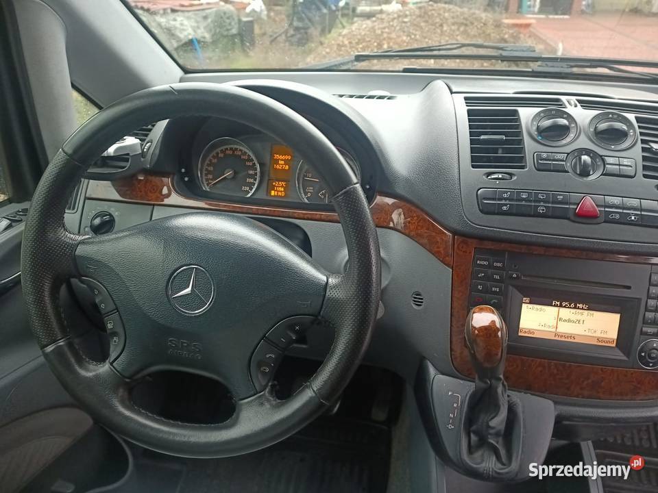 Mercedes Viano 2009 Long 22 CDI 150 Automat komputer pokładowy Mercedes-Benz Solec Kujawski