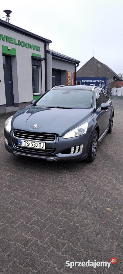Peugeot 508 rxh 20 hdi 168 full wspomaganie kierownicy Ostrów Wielkopolski