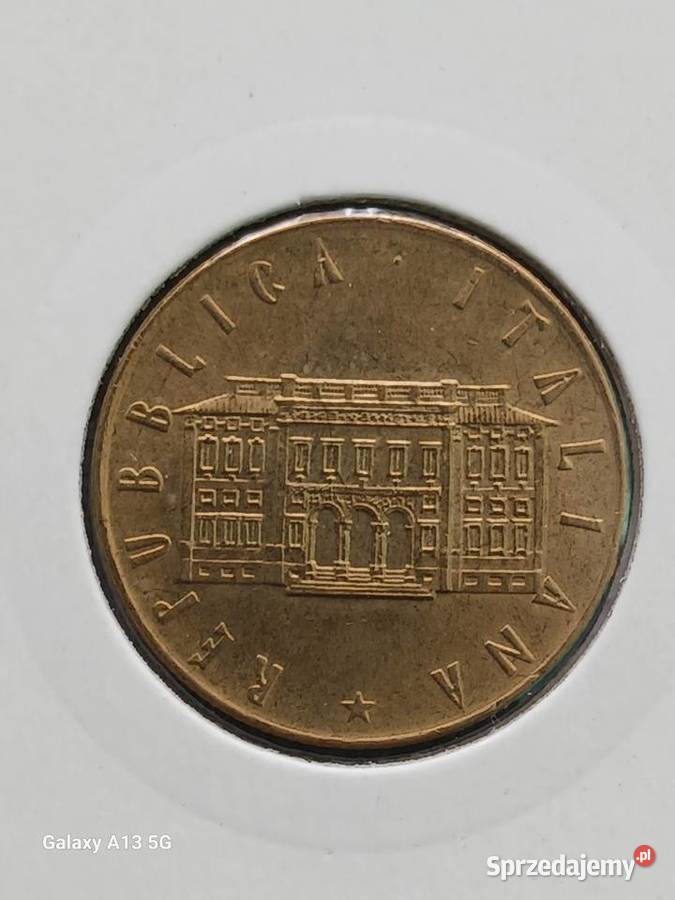 200 Lirów Włochy 1981 r FAO wielkopolskie Konin