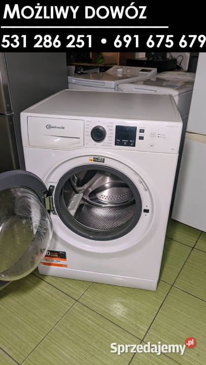 Pralka Bauknecht pojemność 8 1400 obrmin wolnostojące Dobrzyń nad Wisłą