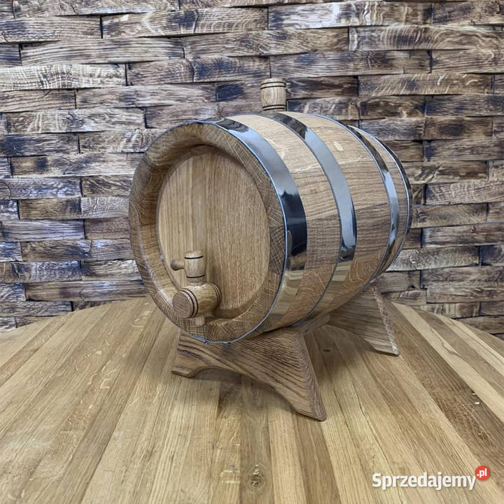 BECZKA DĘBOWA 3 L NA ALKOHOL BEZ GRAWERU małopolskie
