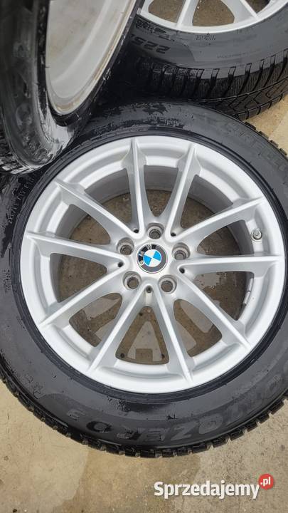 BMW koła 17 opona zimowa czujniki idealne dolnośląskie Zgorzelec sprzedam