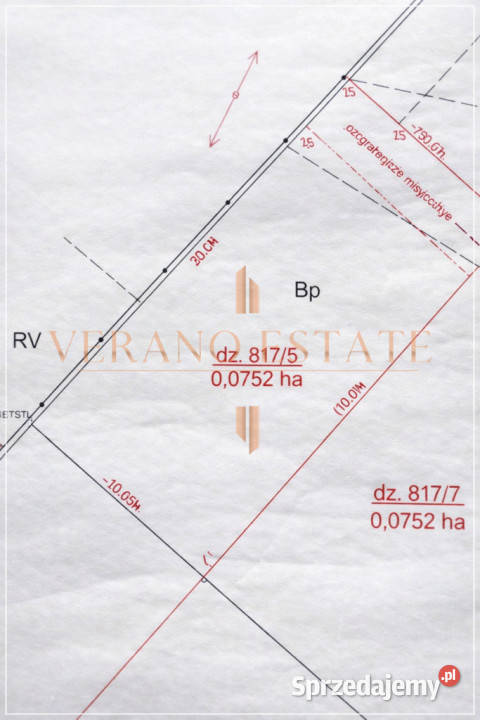Prestiżowa działka pod dom 752m2 Rembelszczyzna