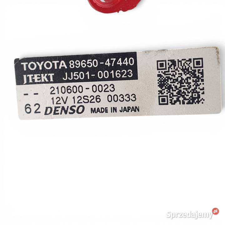 ELEKTRYCZNA POMPA WSPOMAGANIA SILNICZEK Toyota lubelskie Chełm