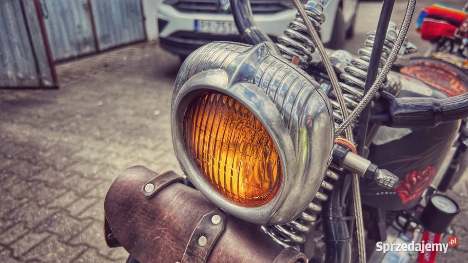 HarleyDavidson Ironhead Shovelhead CUSTOM bobber Harley-Davidson Poznań