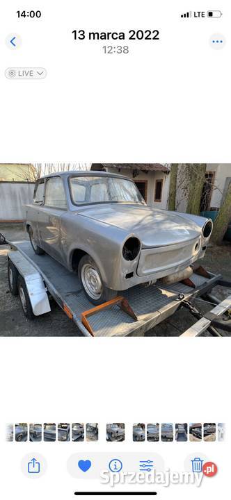 Trabant kabriolet karoseria lakierowaniu mazowieckie Warszawa