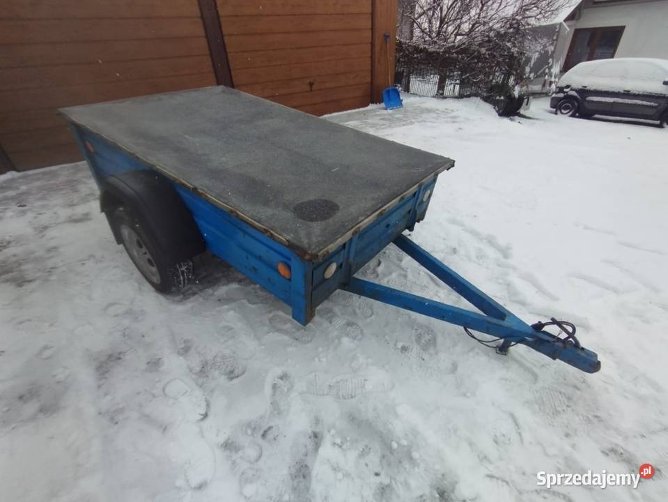 Przyczepka samochodowa zarejestrowana Przyczepy śląskie Sławniów