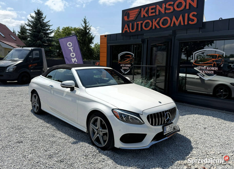 Mercedes C 300 AMG Podgrzewane fotele Nawiewy na czujnik martwego pola