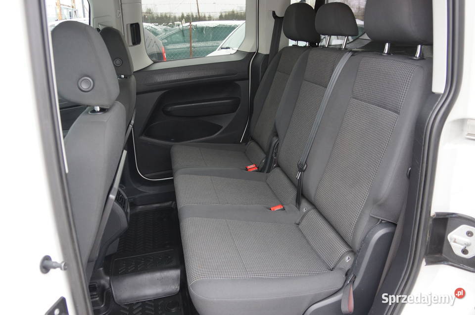 Volkswagen Caddy 20 TDI CR 122 4x4 Full LED Hak elektryczne lusterka Caddy Nowy Sącz