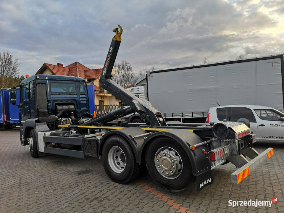 MAN TGS 26320 Hakowiec Multilift 6x2 Oś Skrętna świętokrzyskie Daleszyce sprzedam