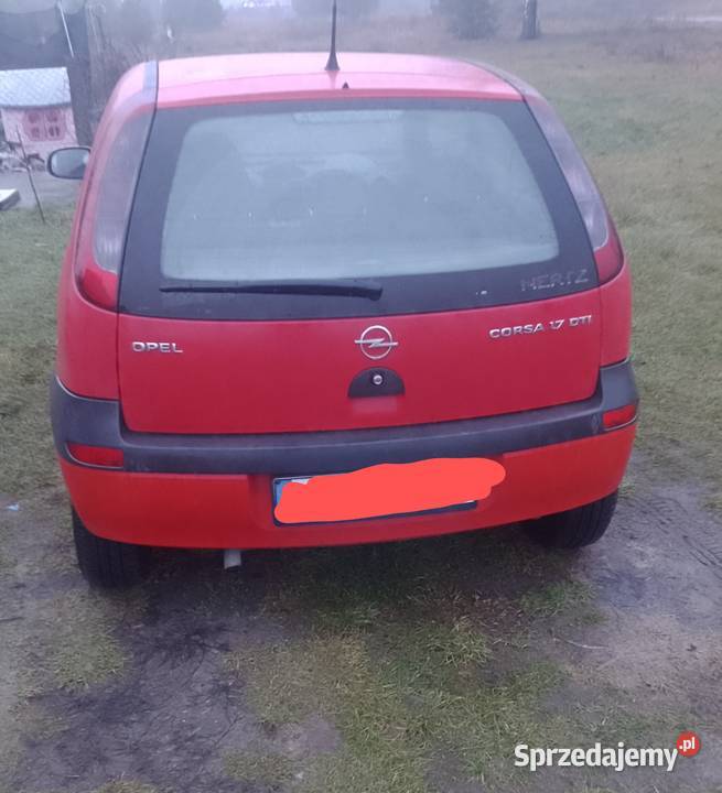 Sprzedam opla corsa Waganiec
