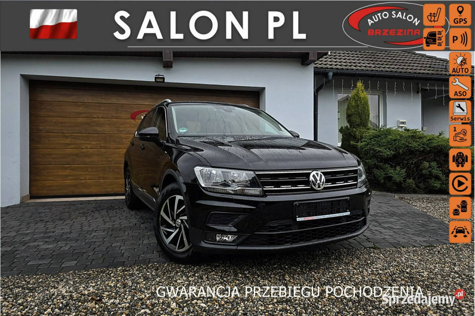 Volkswagen Tiguan serwis ASO hak nawigacja II Samochody osobowe śląskie Rydułtowy