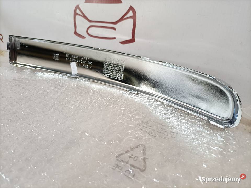 FIAT 500 LISTWA OZDOBNA CHROM ZDERZAKA LEWY Pleszew