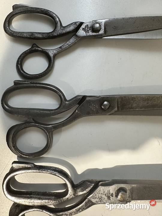Nożyczki krawieckie Gerlach 3 sztuki Siedlce