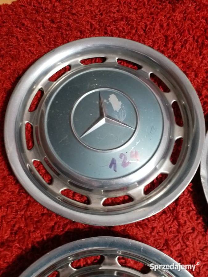 Kołpaki chrom Mercedes 123116126Oryginały 121 Gorzów Wielkopolski