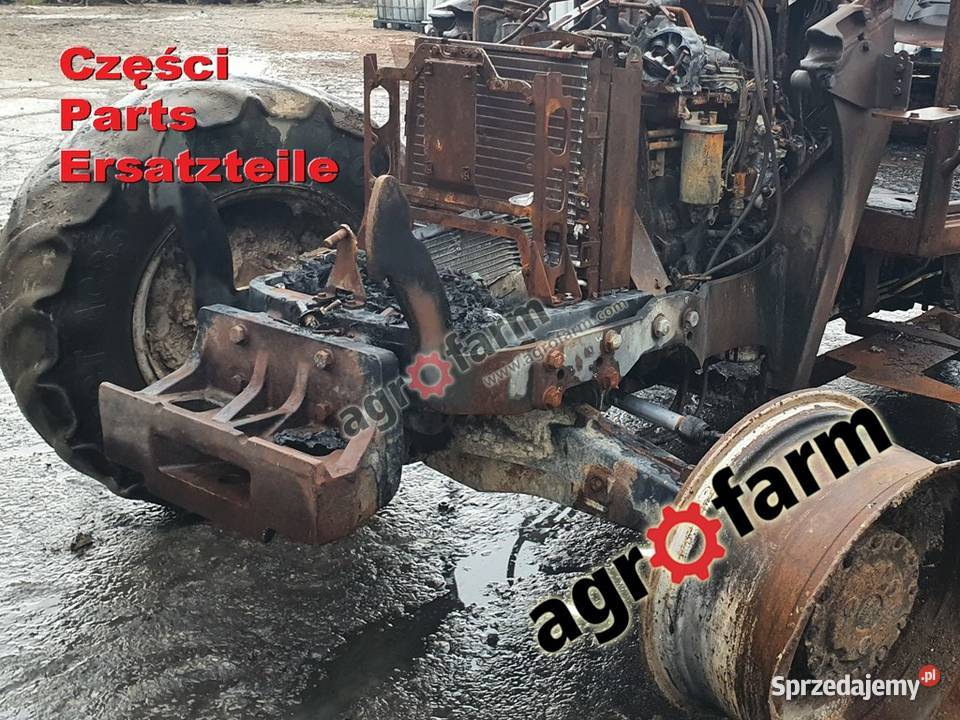 Case JXU 95 części silnik skrzynia biegów oś dolnośląskie Byków