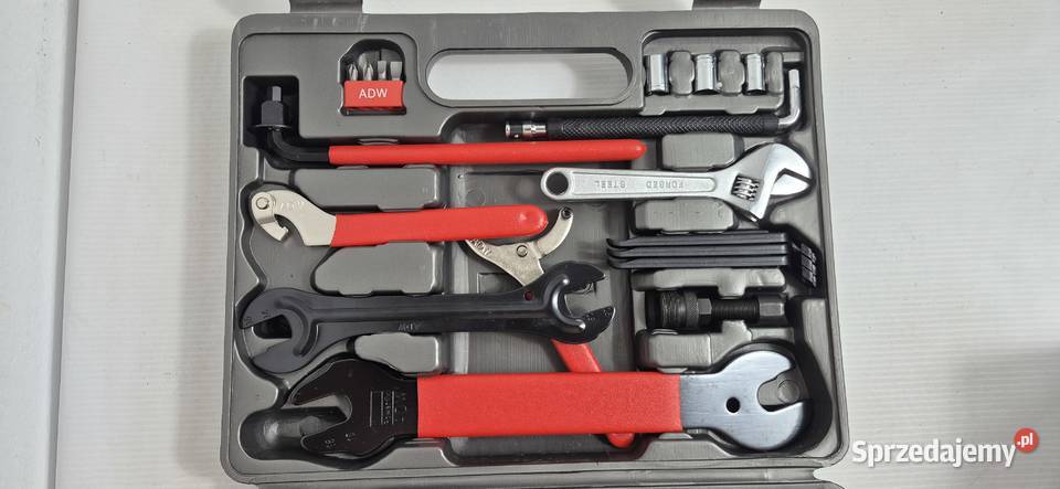 Nowy Zestaw Narzędzi Rowerowych Powerfix Walizka Biłgoraj