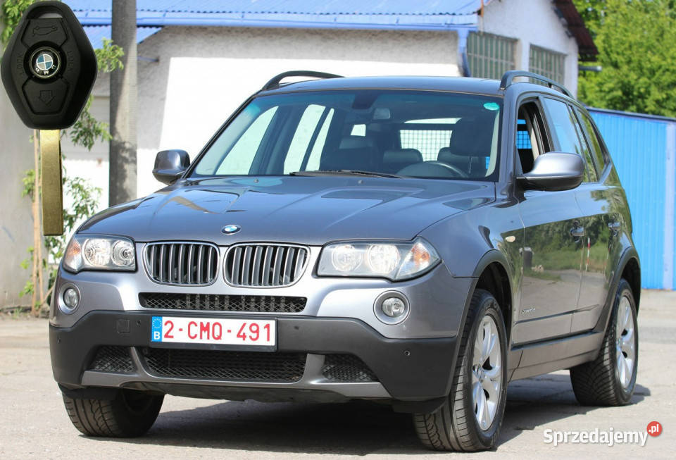 BMW X3 2010r 20 Diesel 177 4x4 napęd PÓŁSKÓRY Nysa