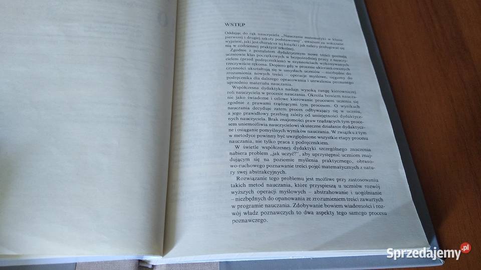 Nauczanie matematyki w klasie pierwszej i Gdańsk sprzedam