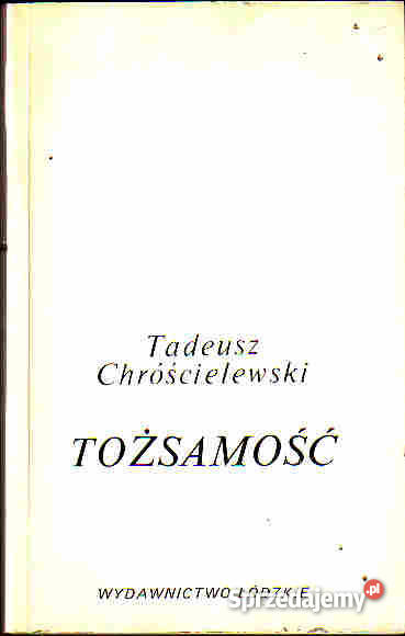 4527 TOŻSAMOŚĆ WYBÓR WIERSZY 1938 1980 TADEUSZ C Czyrna