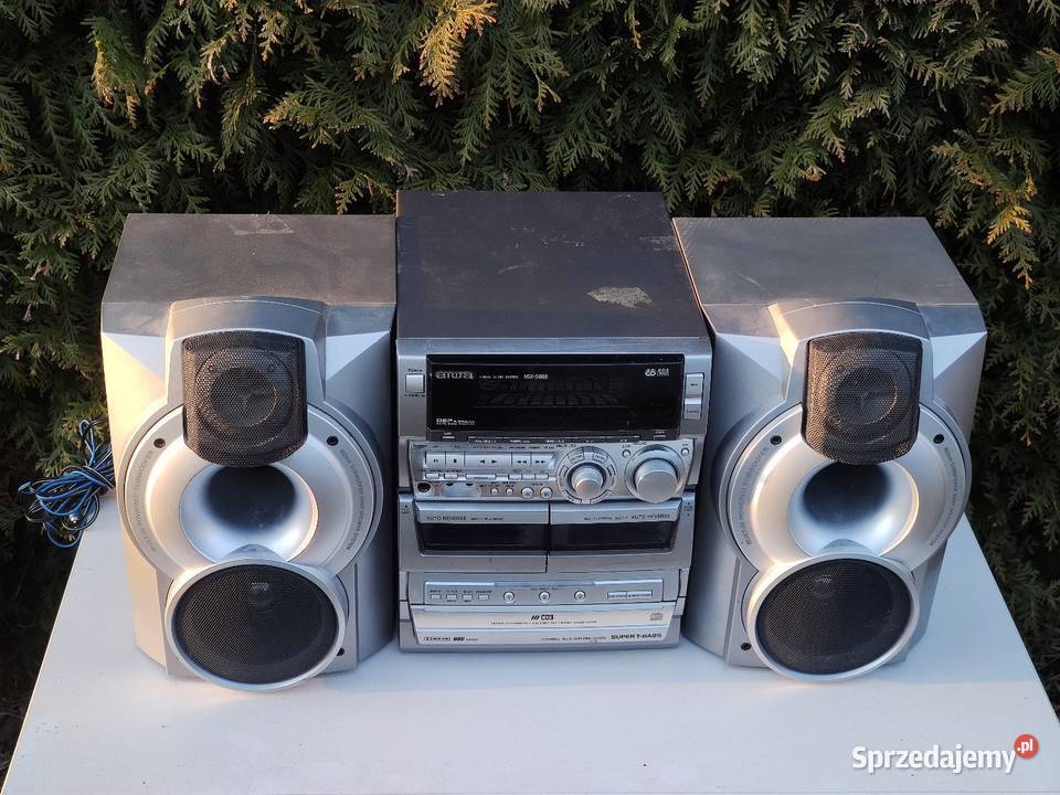 Aiwa nsxs888 wieża kolumny delfinek 3cd deck zachodniopomorskie Świdwin