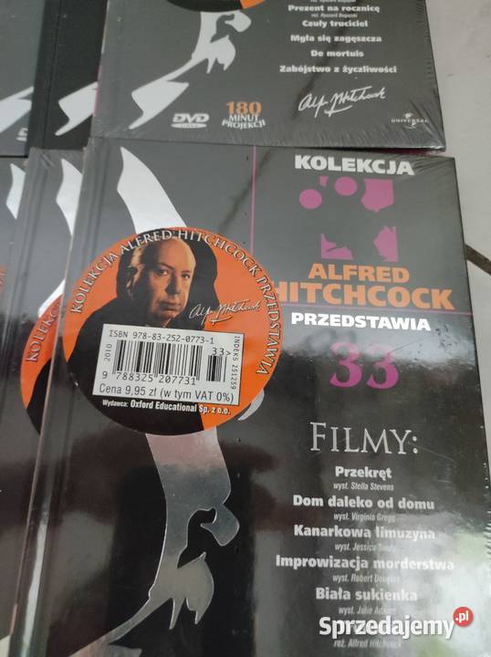 Alfred Hitchcock Przedstawia komplet 33 DVD Kielce