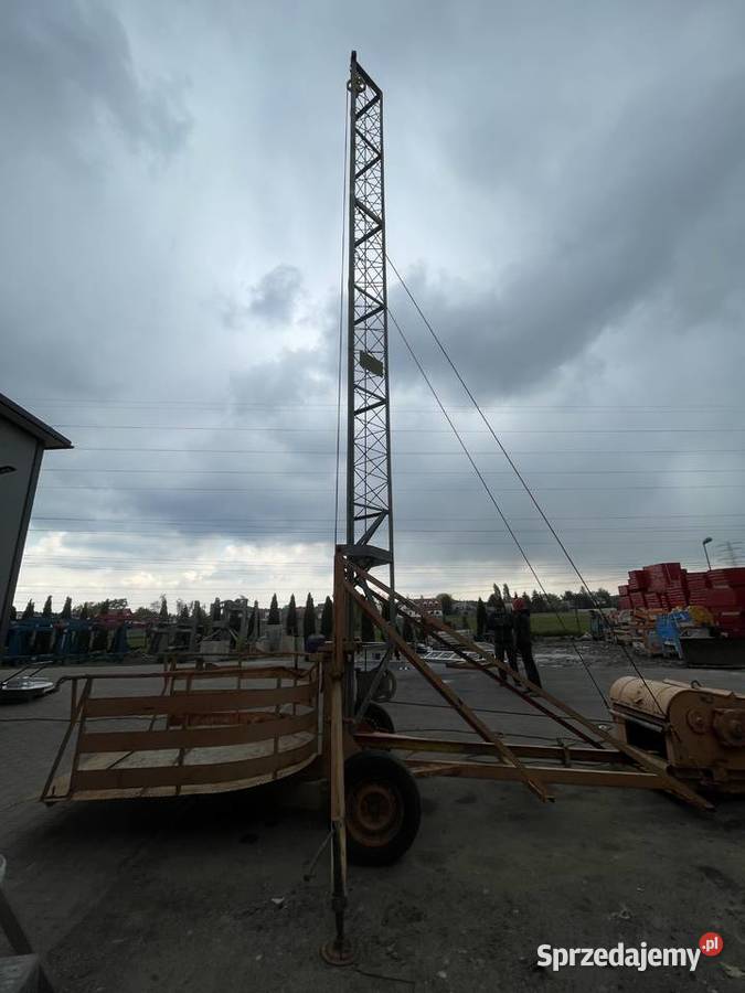 Winda budowlana HERZOG 600 wciągarka wyciąg Ślesin sprzedam