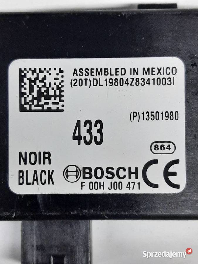 Opel Insignia A Moduł centralnego zamka 13501980 Części samochodowe Ksawerów