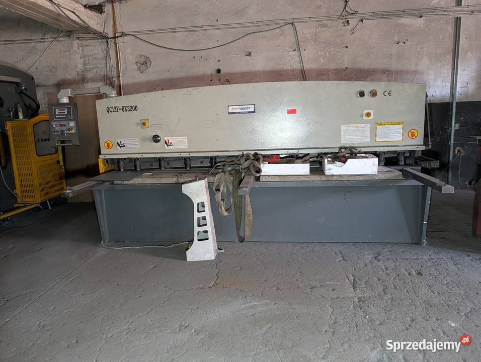 Nożyce gilotynowe Prawer QC12Y6x3200 Poznań