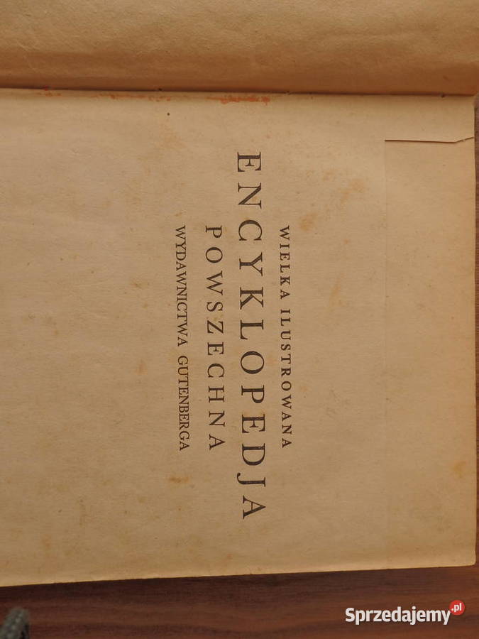 Encyklopedia Powszechna Gutenberga twarda Grzechynia sprzedam