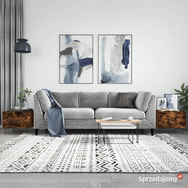 Stoliki kawowe 2 przydymiony dąb 50x50x40 Warszawa