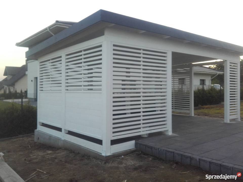 Tarasy drewniane zadaszenia Tarasow Altany Architektura ogrodowa Wąchock