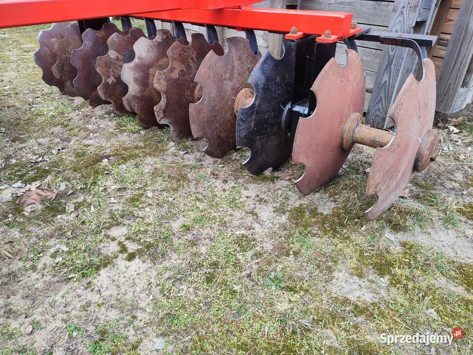 Talerzówka 2x10 22m Mokobody Brona talerzowa nieuszkodzony Głowno