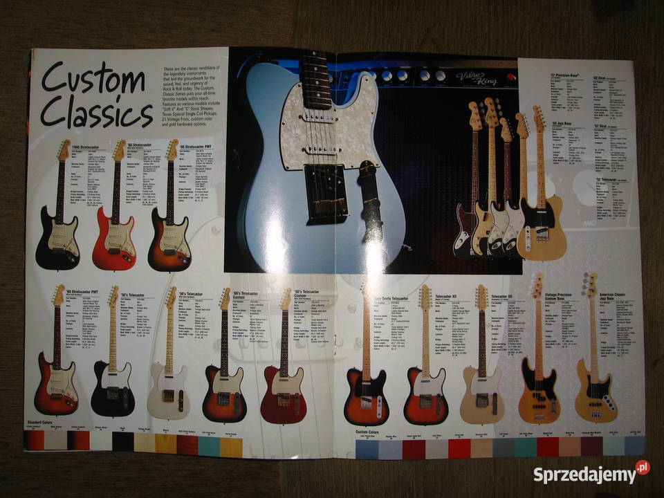 Fender Custom Shop Guitars Amplifiers Volume 50 Kępice