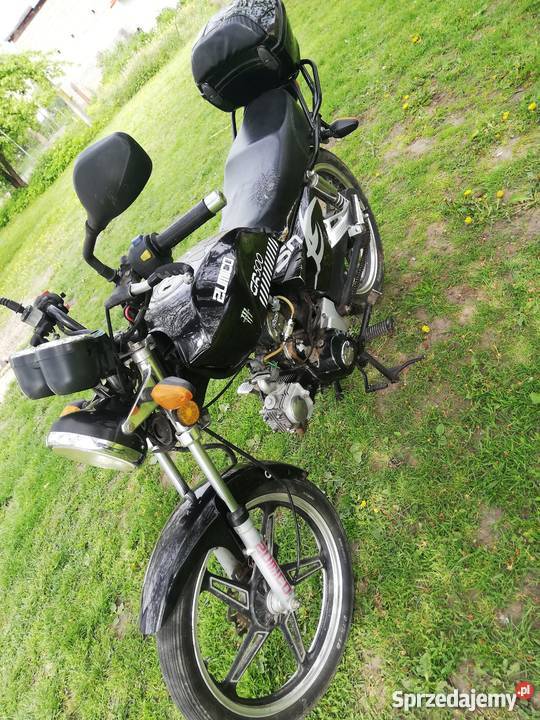 Zipp manic 50 czarny Motocykle, skutery, quady Szepietowo sprzedam