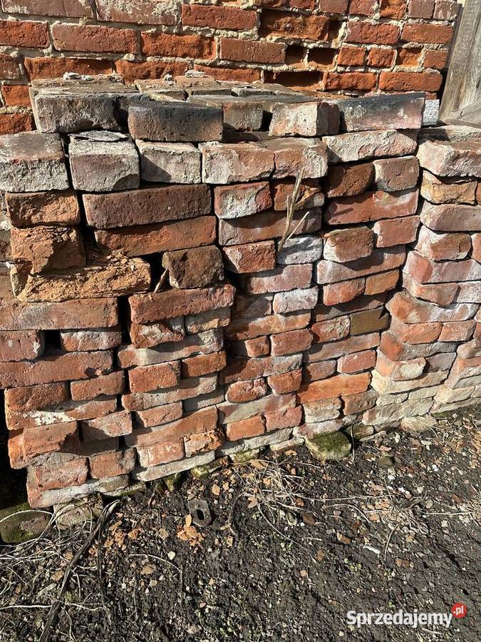 Cegła cegły całe połówki gruz Skórcz