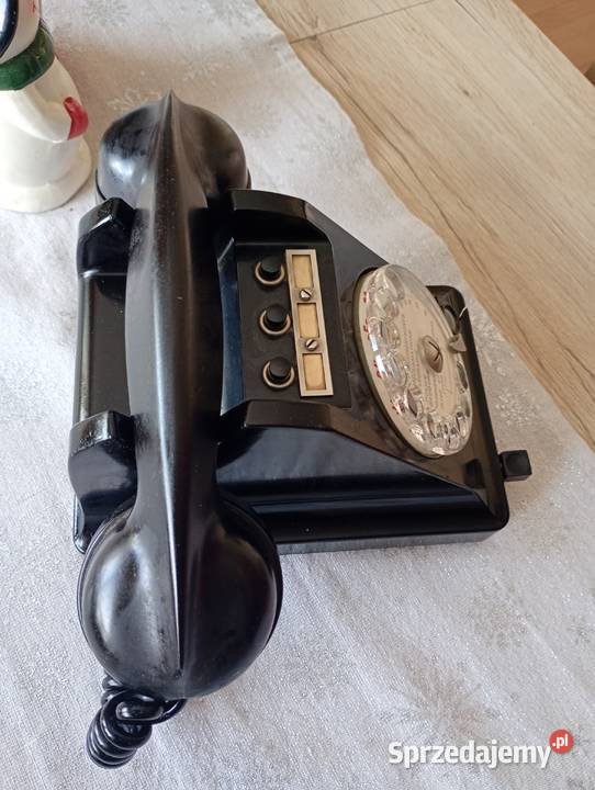 Stary francuski telefon lata 30