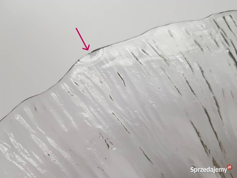 Patera Cora Zamek Będzin Ząbkowice szkło PRL Dąbrowa Górnicza