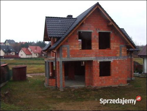 DOM 130 mkw SUROWY OTWARTY ZADASZONY Rok budowy 2012 Murowana Goślina