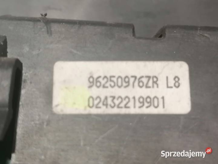 wyświetlacz 96250976ZR zegarek Peugeot 206 r9802 Piotrków Trybunalski sprzedam