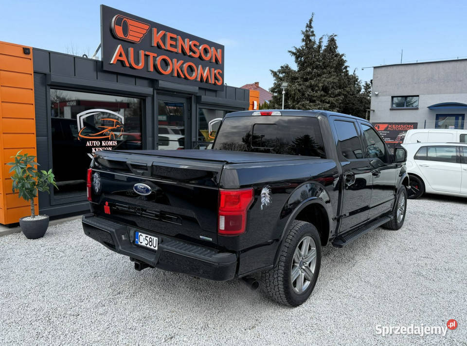 Ford F150 4x4 LED HAK Martwe Pole Grzane Fotele przyciemniane szyby kujawsko-pomorskie Bydgoszcz