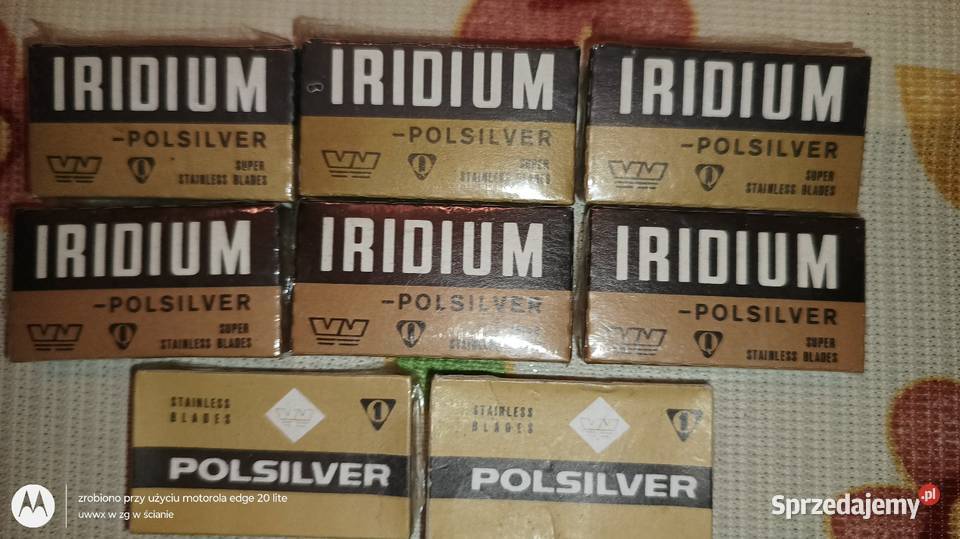 Żyletki z czasów PRLu wysyłka lubelskie Włodawa