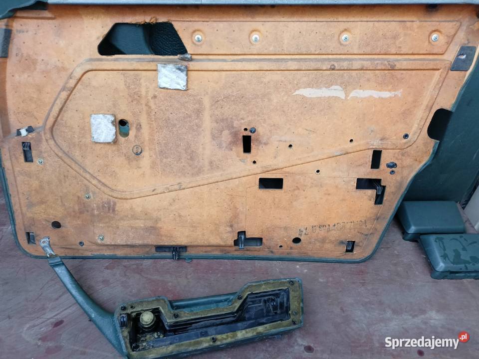 Mercedes W124 boczki drzwiowe taxi MBtex zielone Wyposażenie wnętrza Skarżysko-Kamienna sprzedam