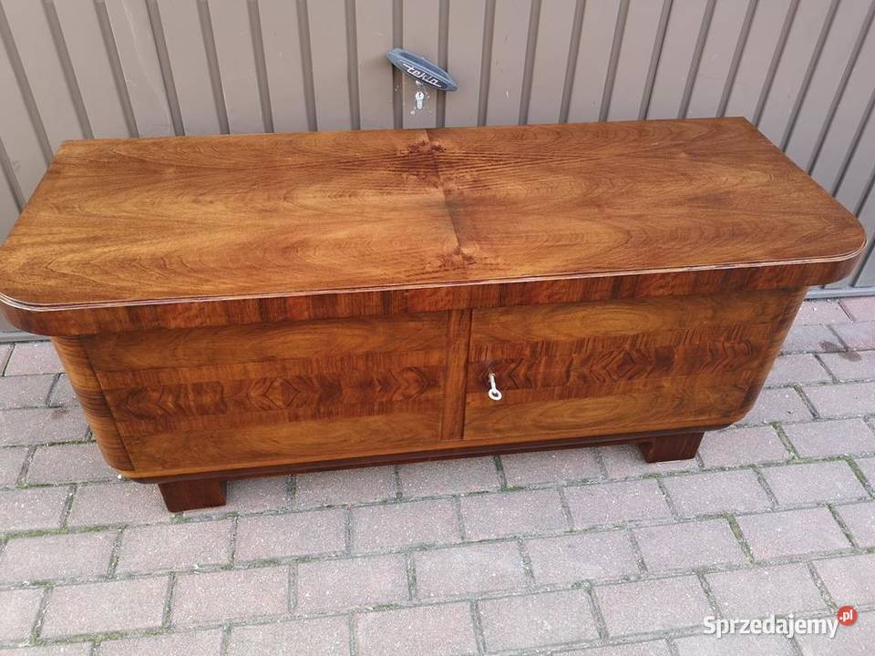 Komoda ARTDECO Orzech Niska Stara Antyk Swarzędz