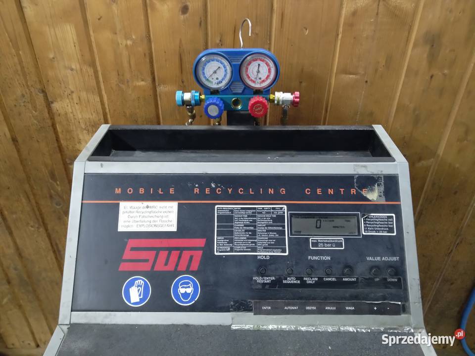 Stacja klimatyzacji SUN MRC 334 r134a podlaskie Hajnówka