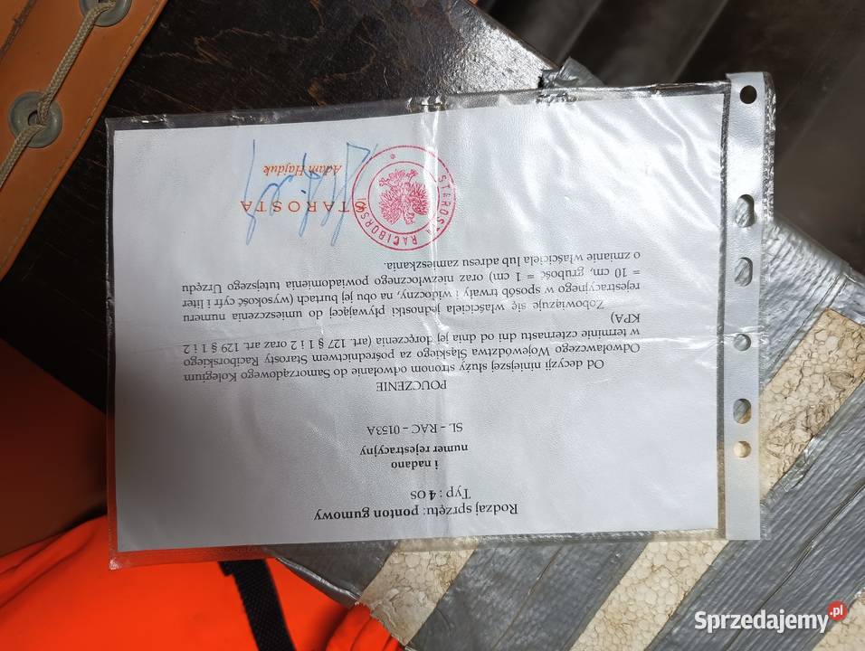 Ponton OSA 270 z silnikiem Minn Kota sprzedam