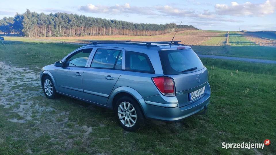 Opel Astra H kombi 16 benzyna gaz sprzedam uszkodzony Rudniki