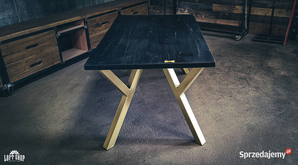 Stół loftowy GOLDIE stół industrialny 180100 Jelcz-Laskowice sprzedam