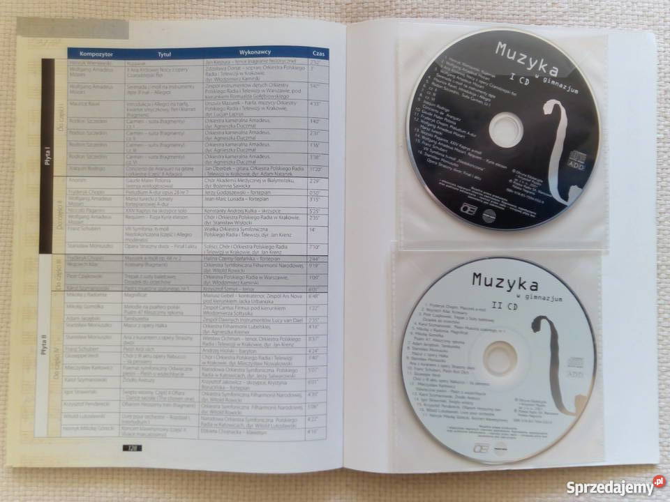 Muzyka Podręcznik gimnazjum 2CD