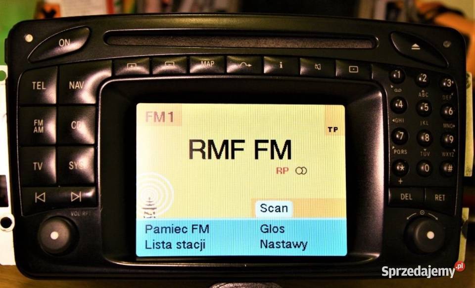 Radio Nawigacja Mercedes W203 W209 Clk W463G Fabryczne Radioodtwarzacze Konin